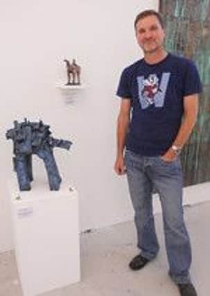Steve Woodcock was chosen to display his work at the International Ceramics Festival. Picture submitted