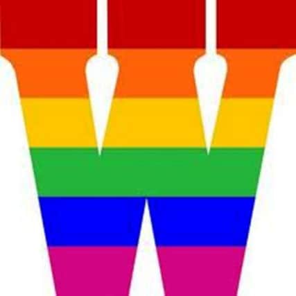 The Warwickshire Pride festival logo