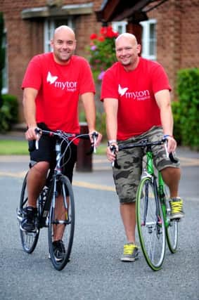 Paul Wallace (from Southam) and his brother are doing the Myton Cycle Challenge (80 miles) in memory of Paul's mother-in-law who died at the Warwick hospice.