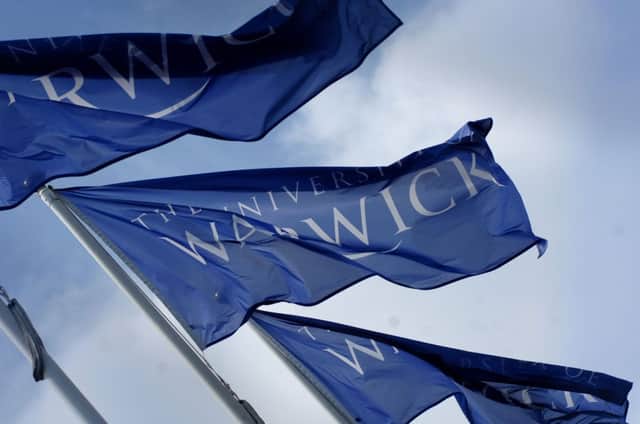 Warwick University flags
