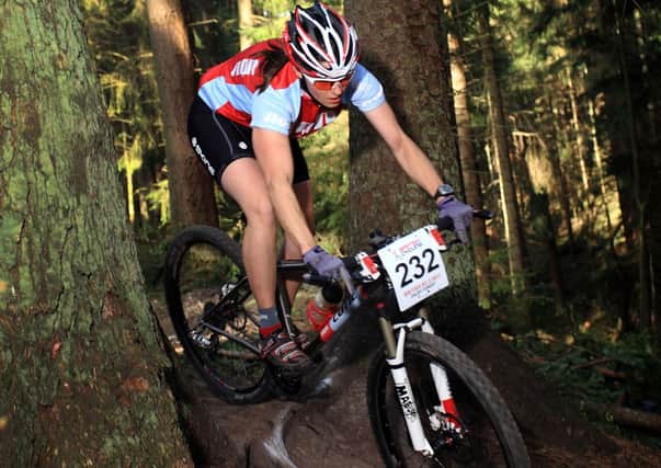 Ruth Owen-Edwards in cross-country action. Picture submitted