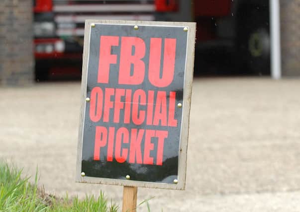 firefighters strike National FBU strike action