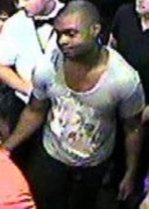 Police want to identify this man in connection with an assault at Rio's nightclub in Leamington in July.
