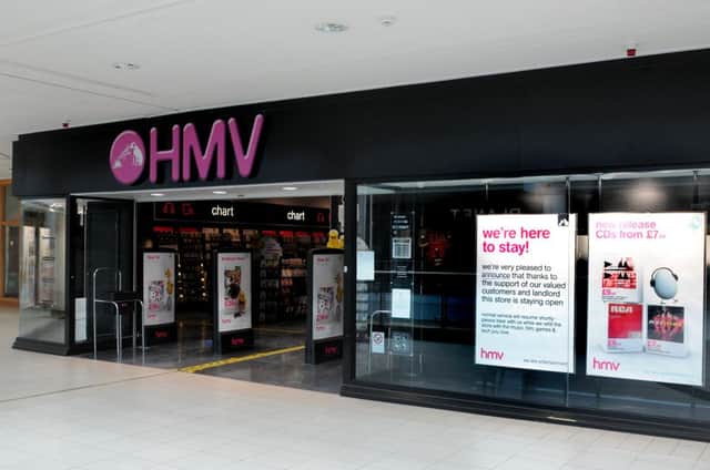 The Leamington HMV store had been confident it would be 'here to stay' in April.