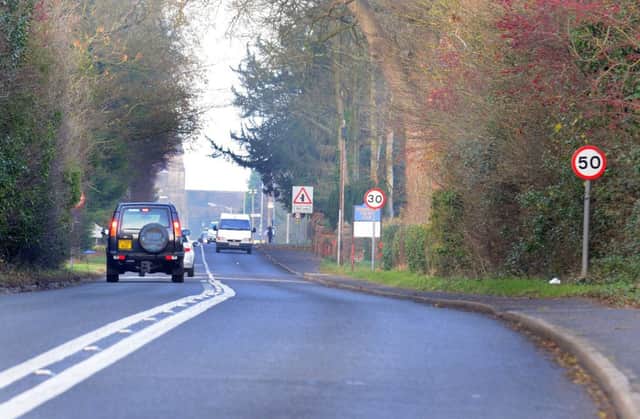 MHLC-11-12-13 Speeding Dec48 
vehicle travelling on Warwick road from Leek Wootton direction into Kenilworth  from 50mph to 30mph .