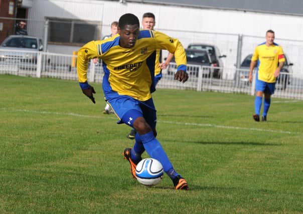 Simeon Smith rescued a point for Saints against one of his former clubs.
 
MHLC-05-10-13 Southam United Oct 29
