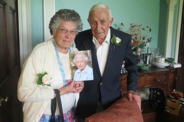 John and Pat Tarver celebrating their diamond wedding anniversary in June last year.