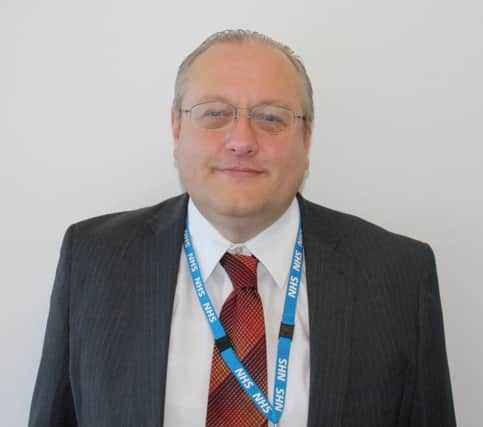 Dr Charles Ashton, the new medical director at South Warwickshire NHS Foundation Trust.