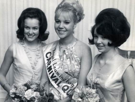 The queen and her maids of honour at a previous Leamington Carnival (date unknown).
