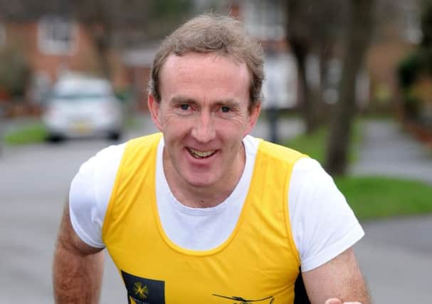 Brian O'Sullivan prepares for his two charity challenges.
