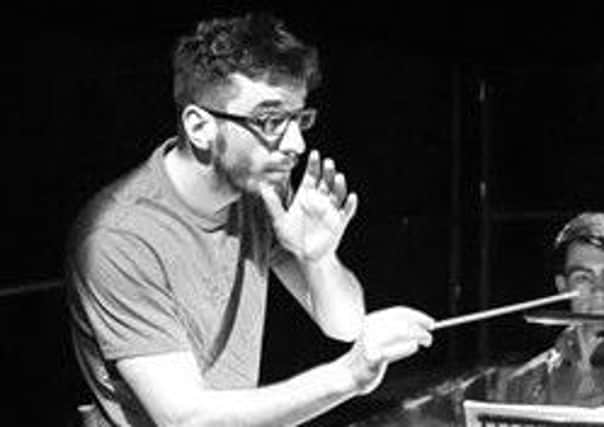 Village Voices' new musical director Benjamin Hamilton.