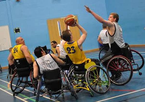 Action from Warwickshire Bears narrow defeat at the hands of Norwich Lowriders. Picture submitted