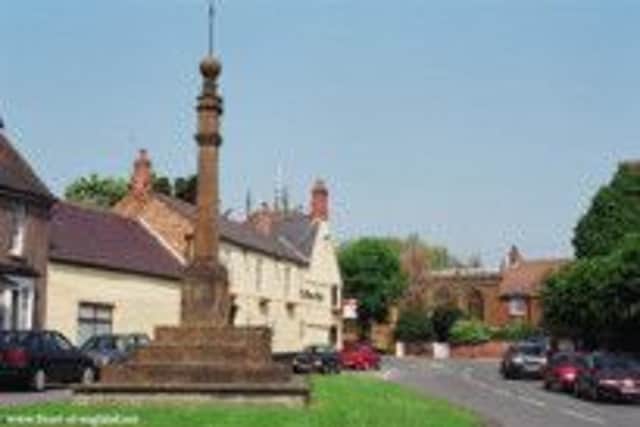 Kineton's existing War Memorial, which honours the armed forces personnel who lost their lives. Picture courtesy of www.heart-of-england.net