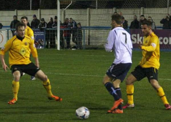 Action from Guiseley. Picture: Sally Ellis
