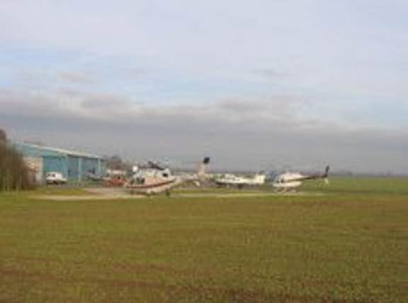 Wellesbourne Airfield, where 1,600 new homes may be built.