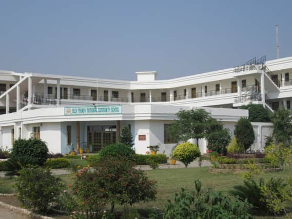 The Gilly Mundy Memorial Community School in Buwan Kothi in Haryana, India.