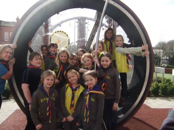 Long Itchington Brownies celebrated the Brownie's centenary at the Girlguiding Midlands event.
