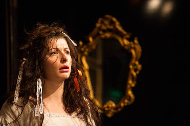 Frances McNamee (Finea) in A Lady of Little Sense. Picture by Jane Hobson.