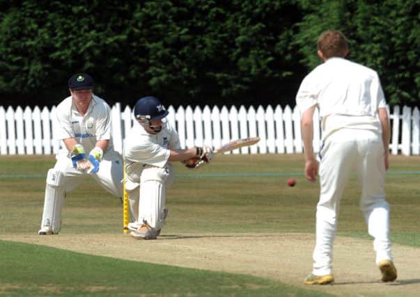 Rob Williams shared in a match-winning stand with Lee Hopkins as Leamington chased down Whitchurchs 239 for nine.