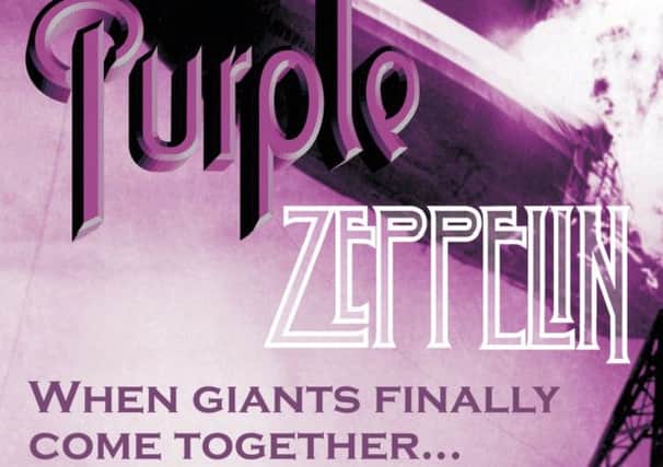 Purple Zeppelin poster