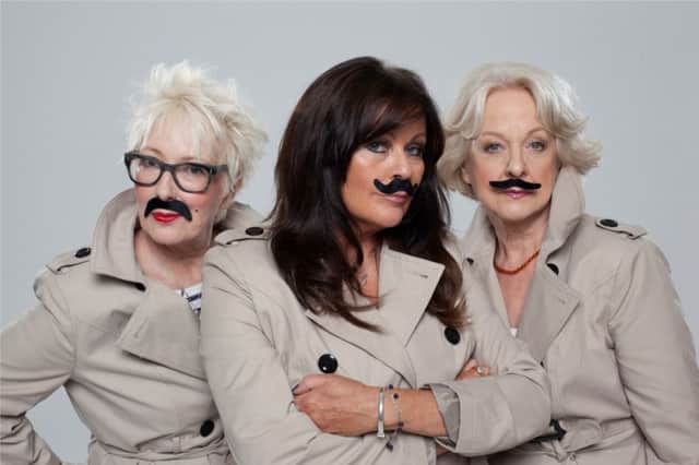 Jenny Eclair, Susie Blake and Kate Robbins in Grumpy Old Women.
