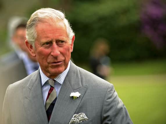 HRH Prince Charles visited Warwick Castle today, as part of his visit to the region. NNL-140206-185453009