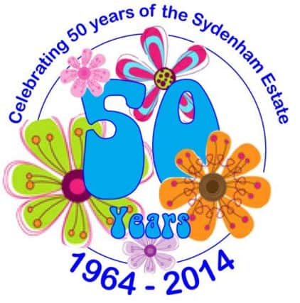 Sydenham's 50th Anniversary Logo - created by Campion School's deputy head Steven Bolsover.