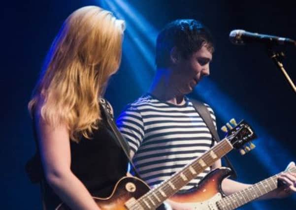 Joanne Shaw Taylor and Laurence Jones performing at the Assembly in Leamington. Picture by Andrew Lock.