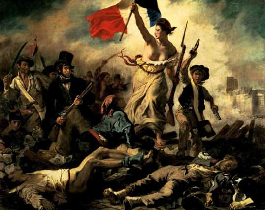 Liberty Leading The People by Eugene Delacroix (1830).