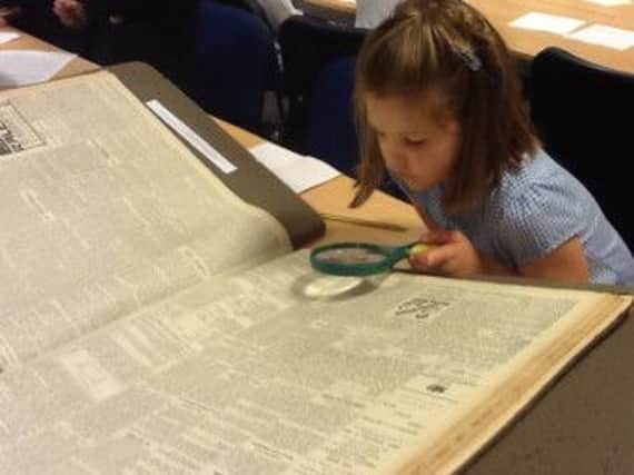 Pupils in the North Leamington Schools Cluster spent a day working on a First World War local history project.