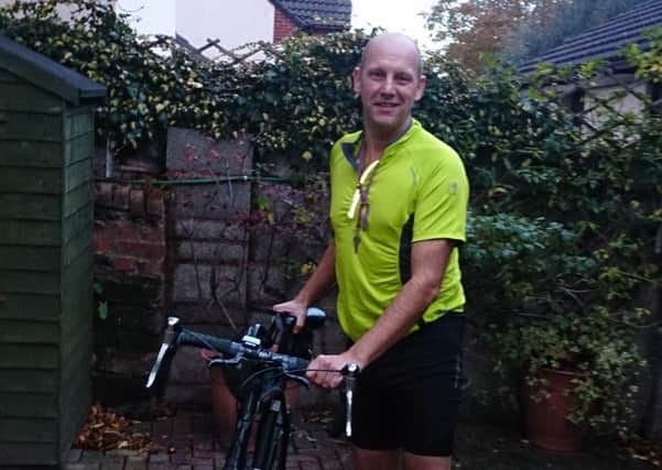 James Blackburn is taking part in this years Prudential Ride London-Surrey 100 in aid of the charity LAM Action. His sister Helen Sabin from Leamington has lymphangioleiomyomatosis (known as LAM).