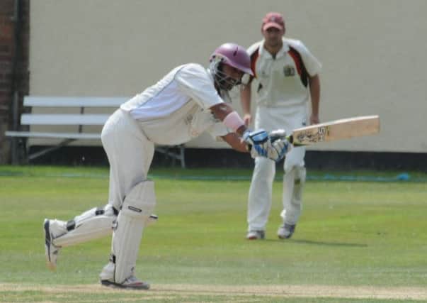 Shahbaz Alam made an intelligent 58 to help Leamington to a convincing win over Halesowen. Picture: Morris Troughton