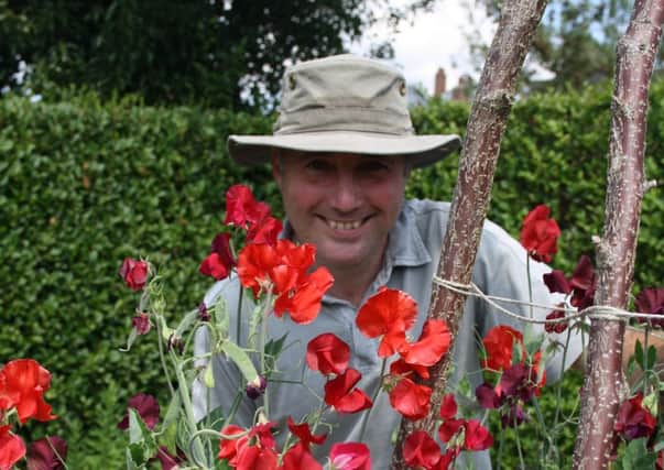 Gary Leaver, head gardener at Hill Close Gardens, Warwick.