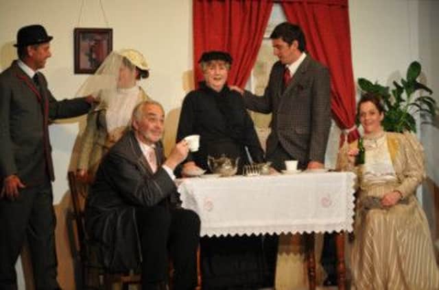 Lighthorne Drama Group performing Holmes Sweet Holmes at the Lighthorne Festival of One Act Plays 2013.