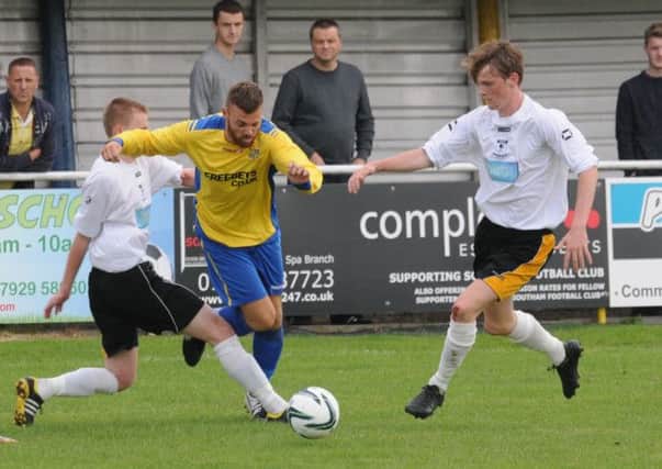 Brad Rees put Southam ahead in their Midland League Division One clash at Nuneaton Griff.