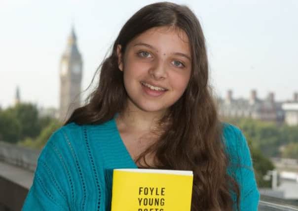 Foyle Young Poets of the Year Award Winner 2014 - Daniella Cugini (17, Warwick)