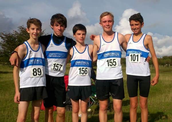 Leamington C&ACs under-15 team of Toby Loveday, Ben Illsley, Greg West, Alex Ibbs and Kieran Chahal. Picture submitted