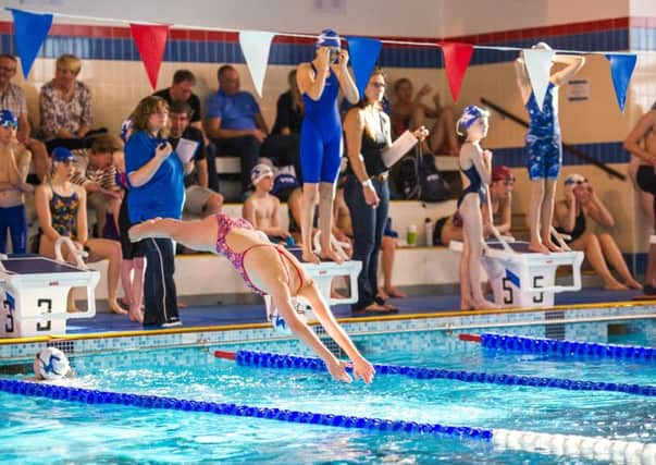 Warwick School, hosted the annual Soroptimists swimathon recently, which raises funds for charity. NNL-141019-214931009