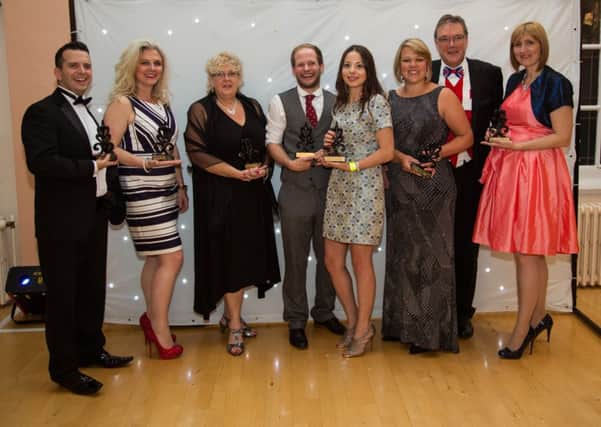 Some of the winners from this year's Leamington Business Awards 2014