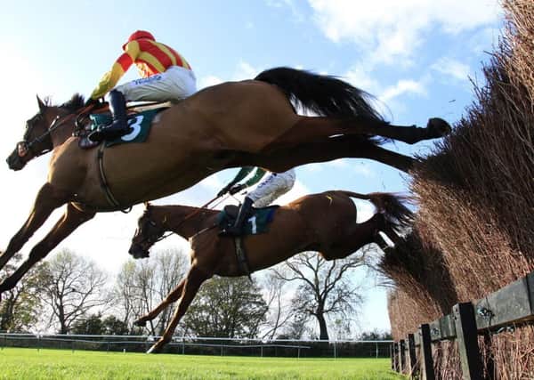 There is jumping action at Warwick on Wednesday when the course hosts its Armed Forces Day.