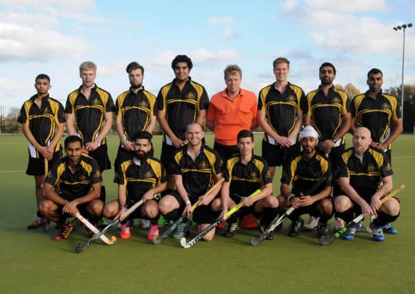 Khalsa line up before their Midlands Premier Division clash with Hampton-in-Arden. Picture: Morris Troughton