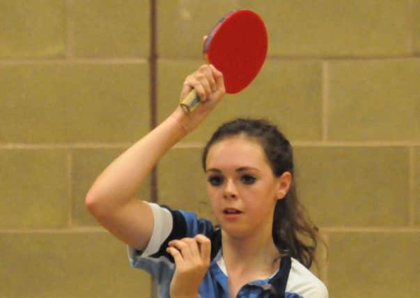 Livvy Fletcher was second in the junior girls event at Sundays Burton Uxbridge tournament.