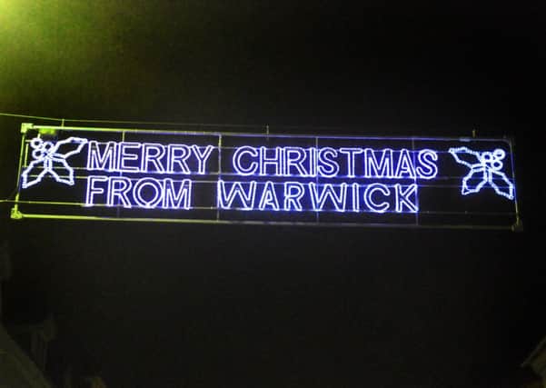 Warwick Christmas lights