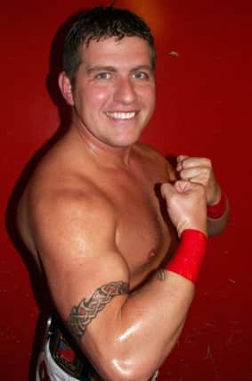 Dean Allmark, Superslam Wrestling title holder.