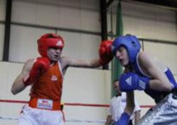 Joe Horrocks in action at Salford College. Picture submitted