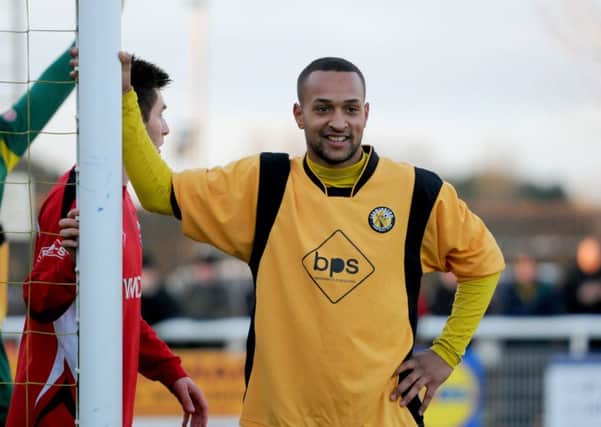 Old stomping ground: former Brakes midfielder Richard Batchelor returns to the New Windmill with Hednesford.