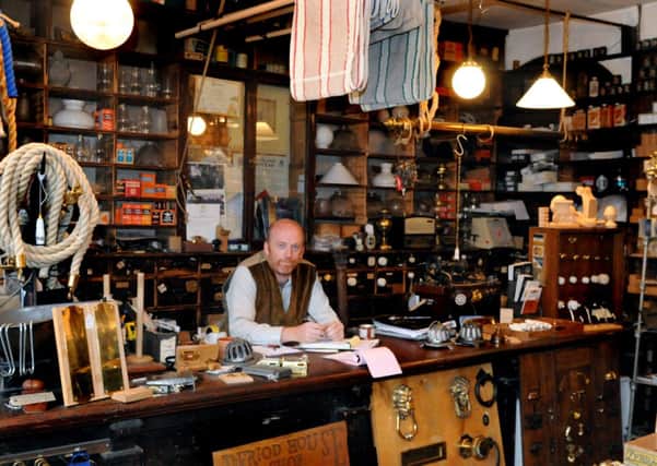 Charlie Collett in what was Wylie's and before that Dickinson's Period House Shop