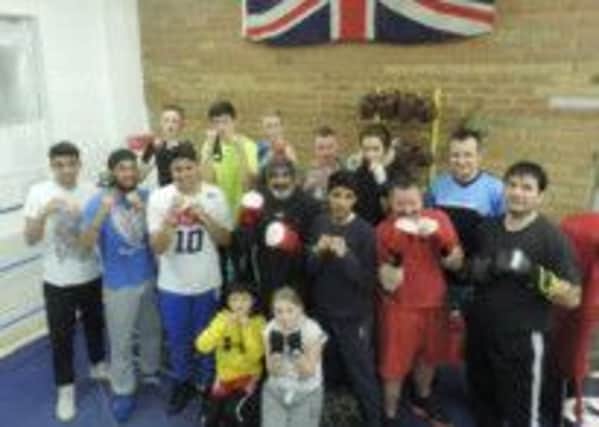 Warwick ABC boxers at their new premises. Picture submitted