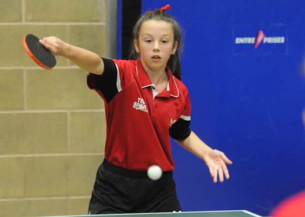 Ciara Hancox reached the final of the under-15 event at the Burton Uxbridge 1-star event last weekend.