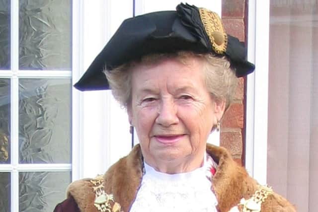 Cllr Agnes Leddy, mayor of Warwick three times and former chairman of the district council